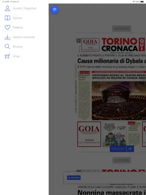 Torino Cronaca android App screenshot 0